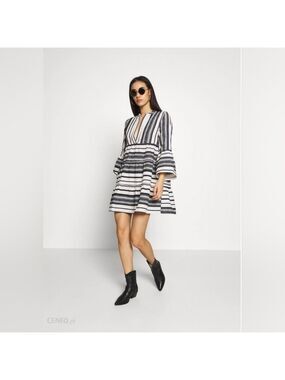 ONLY SALLY BLACK AND WHITE DRESS